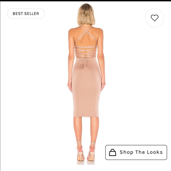 Revolve backless midi dress - Picture 2 of 11